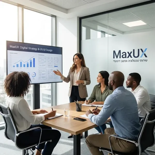 שירותי ייעוץ דיגיטלי של MaxUX